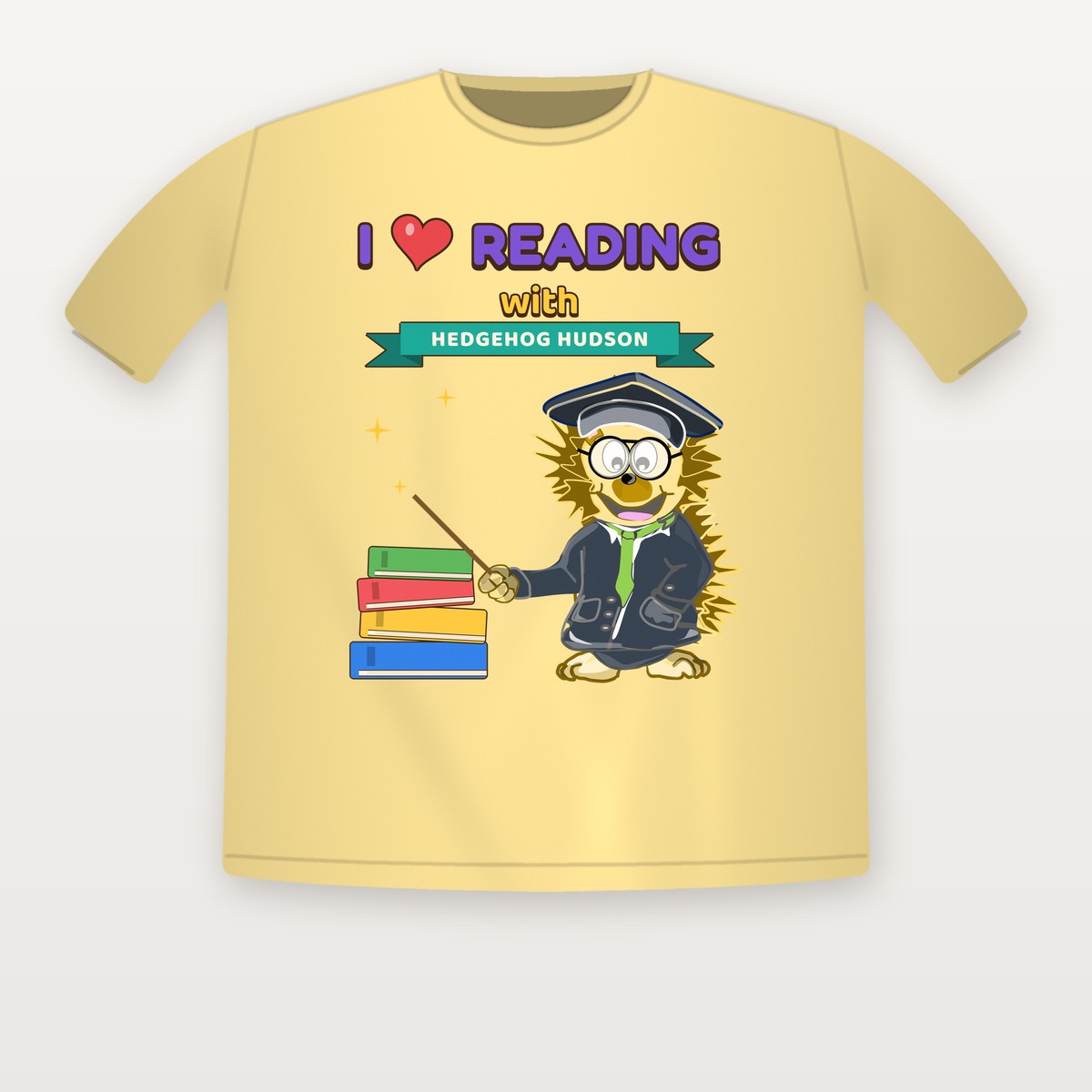 Reading with Hudson Tee